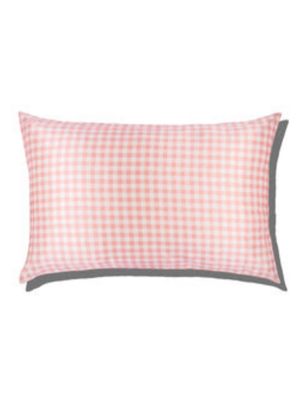 Slip silk Gingham queen Pillowcase NIB